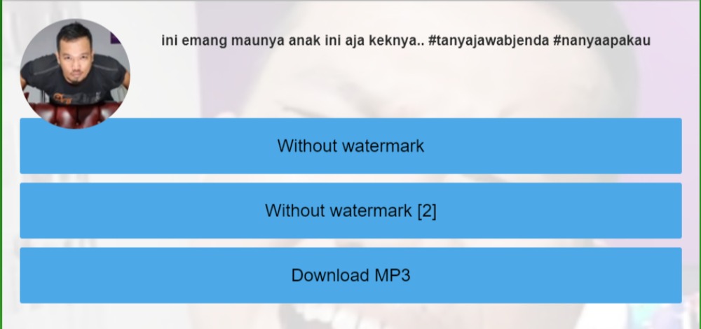 Cara Download Video Tik Tok tanpa Watermark