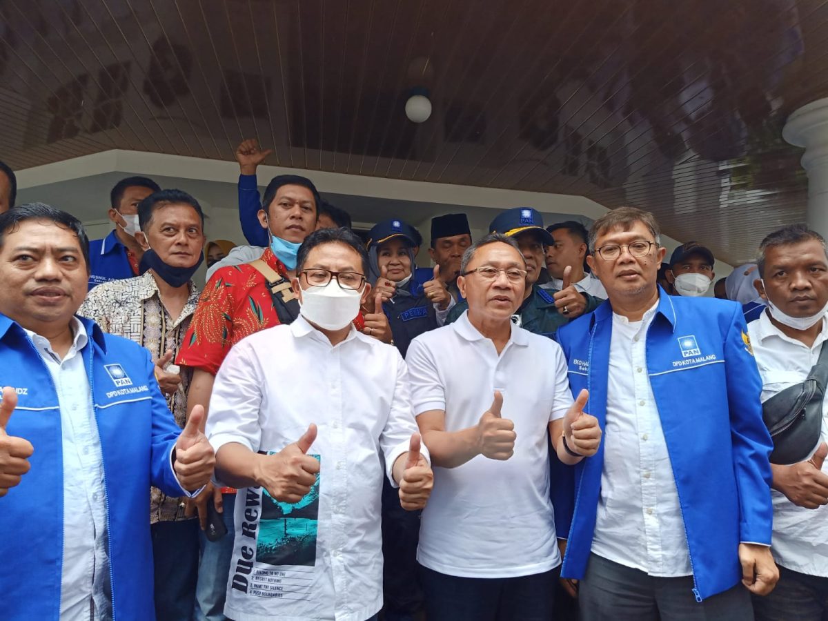 Zulkifli Hasan berkunjung ke Rumah Dinas Wali Kota Malang siang tadi