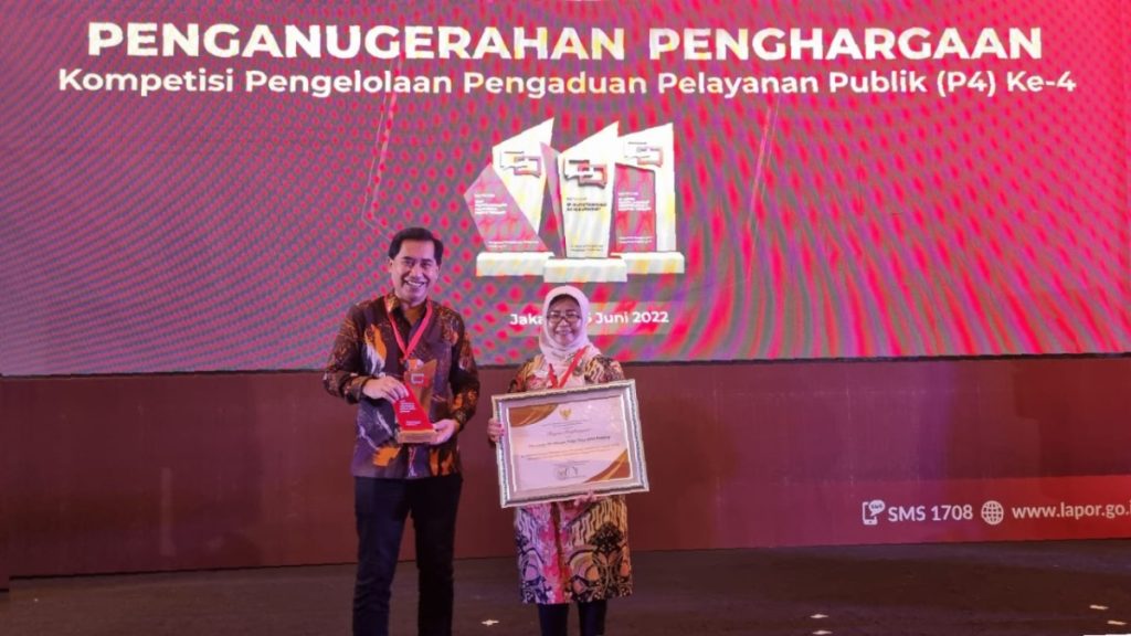 Perumda Tugu Tirta - PDAM Kota Malang Raih Penghargaan Kompetisi Pengelolaan Pengaduan Pelayanan Publik Ke-4