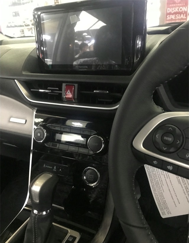 Interior Toyota Veloz 2022 - audio dan ac