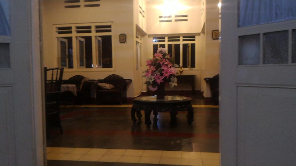 Ruang tamu dan ruang resepsionis Dhaup Yogyakarta