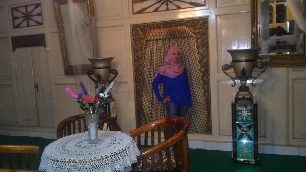 Salah satu sudut ruangan Dhaup Yogyakarta yang instagramable